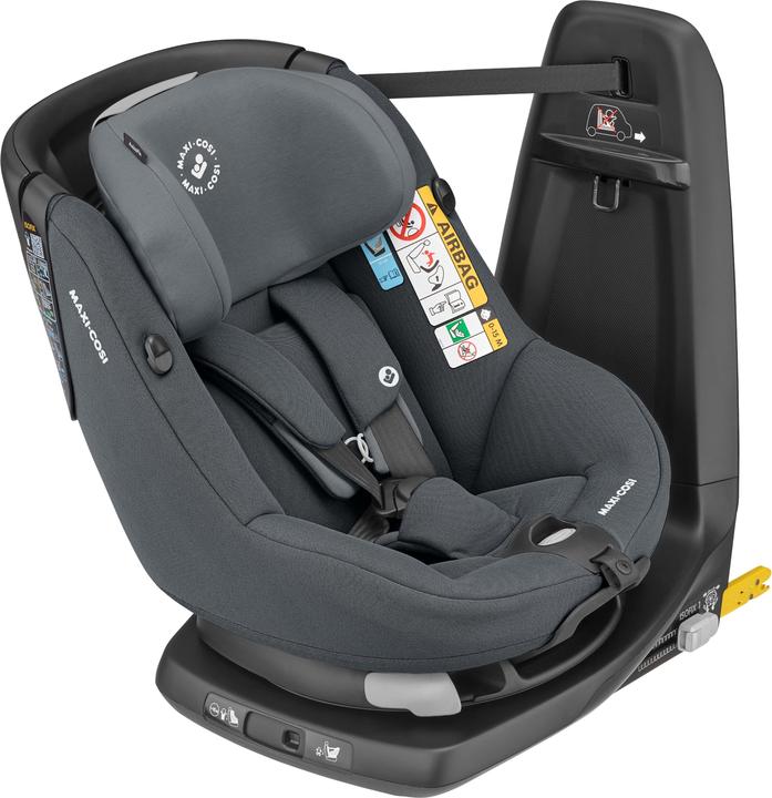 Actual product image Maxi-Cosi AxissFix Authentic Graphite (Reboarder, ECE R129/i-Size Standard)
