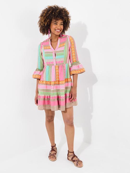 Produktbild Joe Browns Boho Jacquard Flared Sleeve Tunic Mini Dress