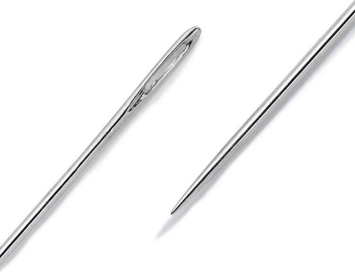 Produktbild Prym Nähnadel Taifun lang, silber Nr. 1, 1.00 x 48 mm, Köcher 25 Stk., Stahl
