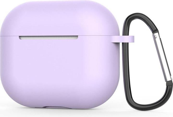 Produktbild Techsuit - Silicone Case - for AirPods 4, Smooth Ultrathin Material - Purple (Kopfhörer Tasche)