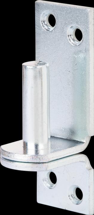 GAH Clamp DII on plate 13x25mm galv. zinc plated thick film passivated (Blocks, 10 pcs.)
