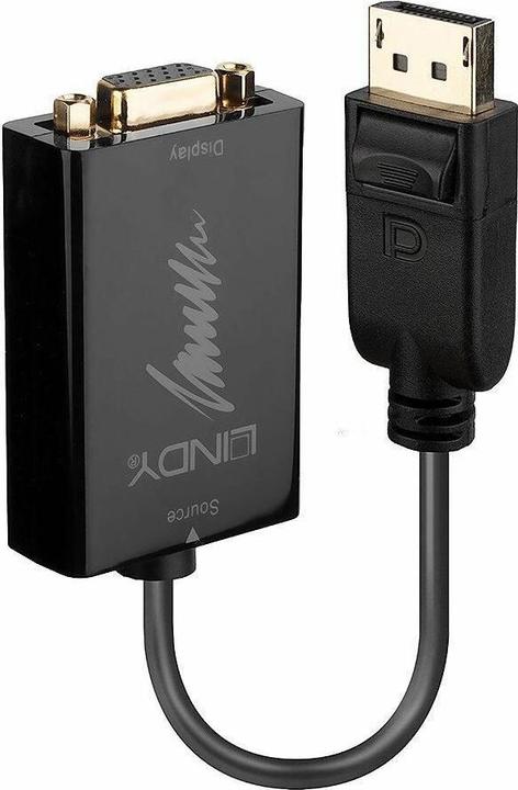 Produktbild Lindy DisplayPort zu VGA (VGA, 15 cm)