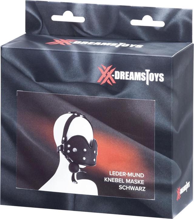 Produktbild XXdreamSToys Leder-Mund-Knebel-Maske