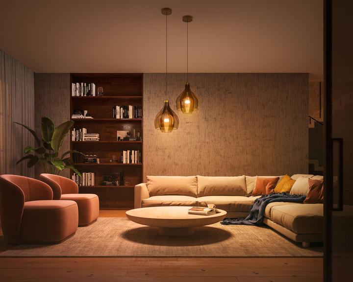 Actual product image Philips Hue White Ambiance Starter Set (E27, 11 W, 1100 lm, 3 x, F)