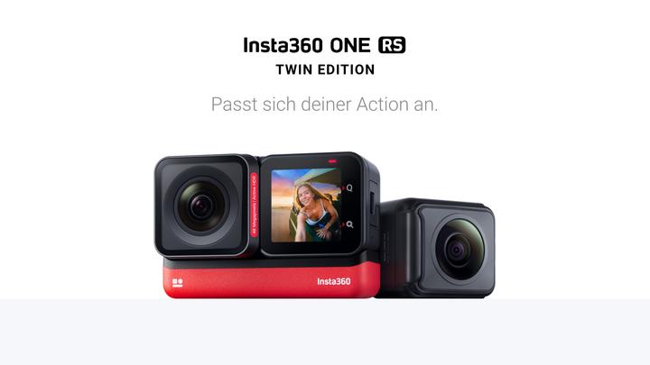 Actual product image Insta360 ONE RS Twin Edition (30p, Wi-Fi, Bluetooth)