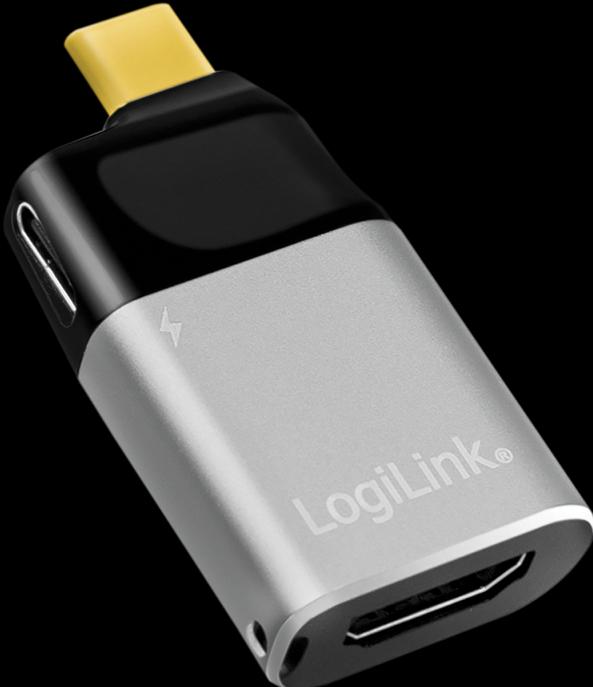 Produktbild LogiLink USB 3.2 Gen2 Type-C zu (HDMI, 2.45 cm)