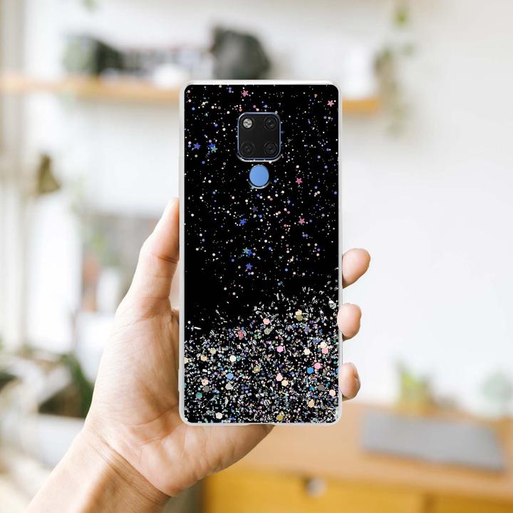 Actual product image Cadorabo TPU cover sparkling glitter (Mate 20)