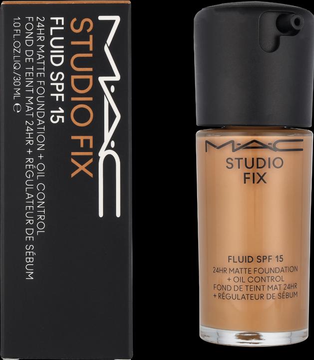 Actual product image MAC Cosmetics Studio Fix Fluid Fond de Teint Sun Protection Factor 15 (re) C8-F (C8-F)
