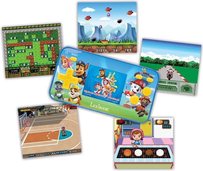 Actual product image Lexibook Handheld console Cyber Arcade® Pocket Paw Patrol - screen 1.8" 150 games incl. 10 with P