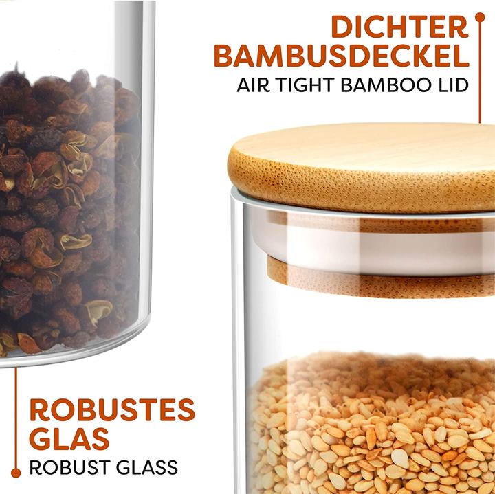 Actual product image Praknu Gewürzgläser Set (0.25 l)