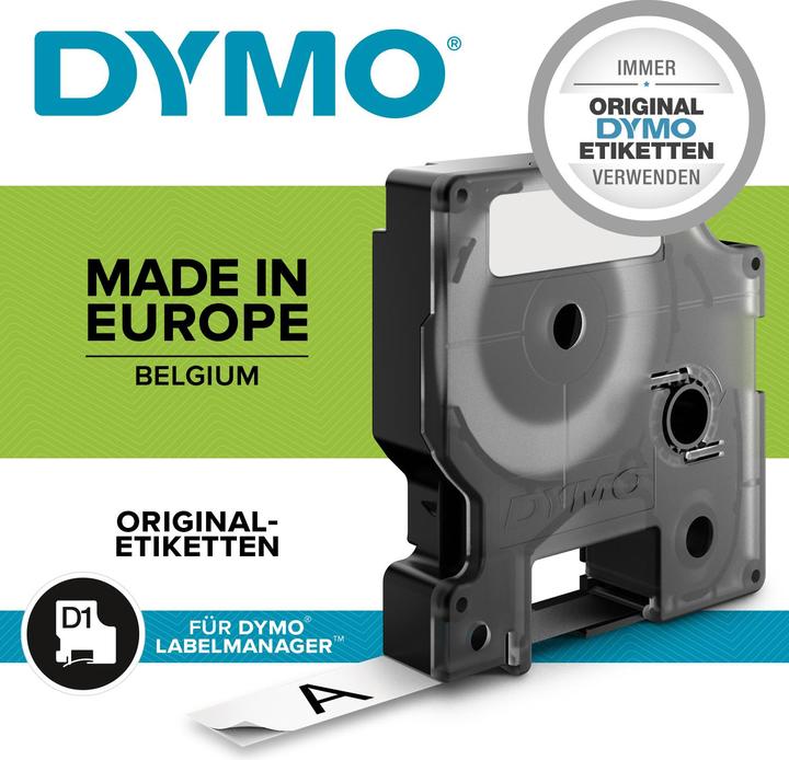 Actual product image Dymo D1 (1.20 cm, Black)