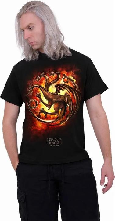 Immagine prodotto Spiral Maglietta con le fiamme del drago (XL)