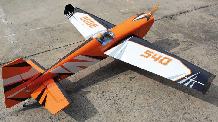 Image du produit Seagull Models SG-Models ) Edge 540 V3 77.5" 35-40cc Orange upgrade Carbon version acrobatique (Voltige)