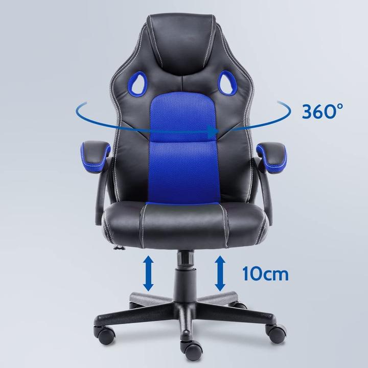 Actual product image Play haha Gaming Chair 1 Blue