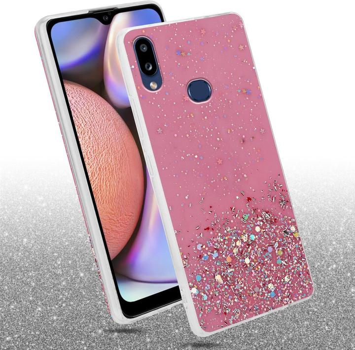 Produktbild Cadorabo TPU Cover funkelnder Glitter (Samsung Galaxy A10s, Samsung Galaxy M01s)