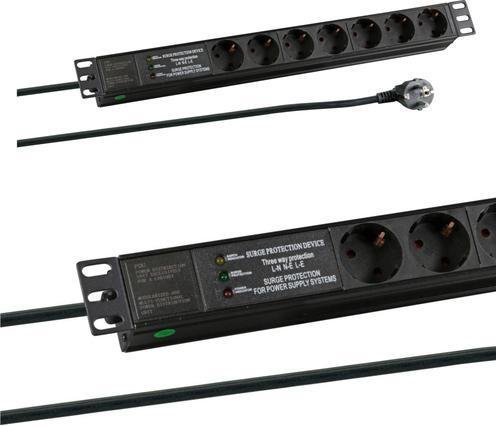 Produktbild EFB Elektronik Steckdosenleiste (7 x, CEE 7/3, 2 m)