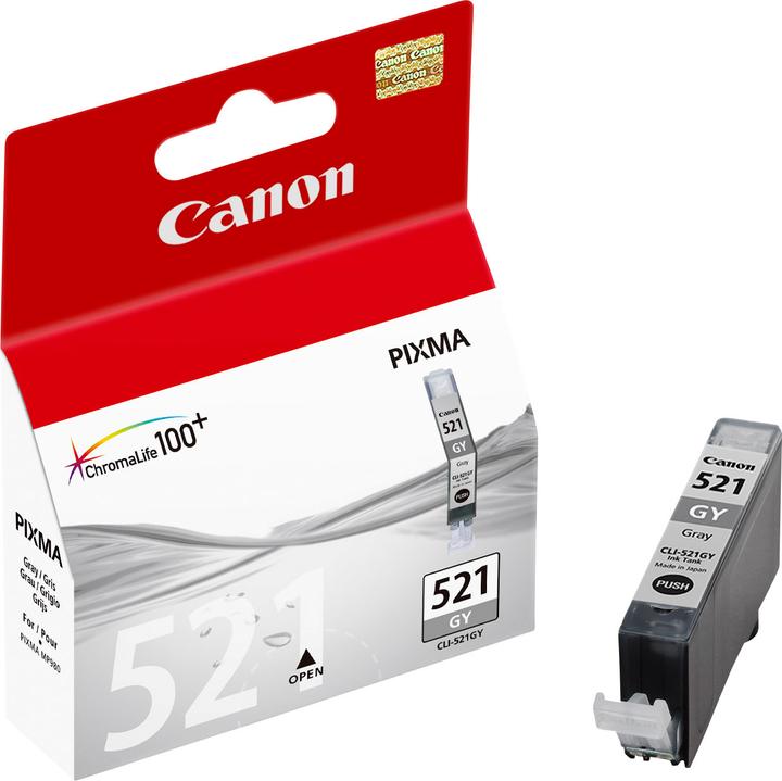 Actual product image Canon Cli-521gy (GY)