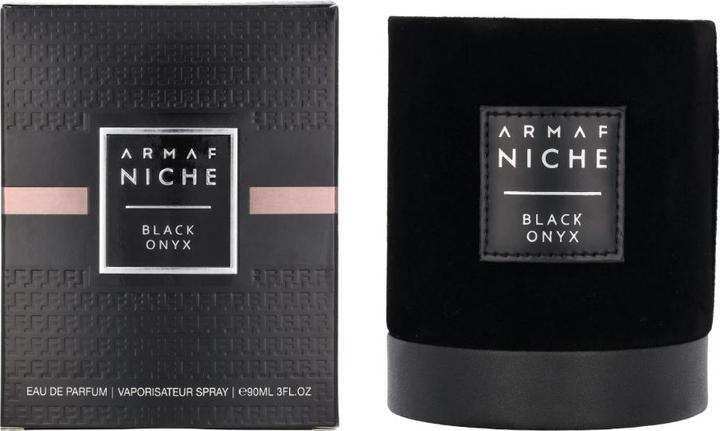 Actual product image Armaf Niche Black Onyx by Eau de Toilette Spray (Unisex) 90 ml (Eau de toilette, 90 ml)