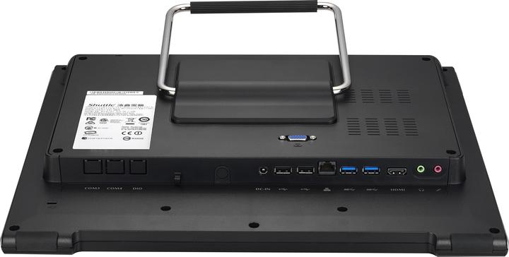 Produktbild Shuttle Barebone X50V6 Black Touchscr. AiO (Intel Celeron 3865U)