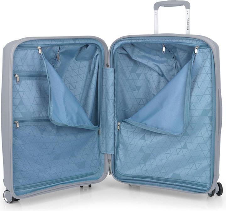 Actual product image Gabol Queens 4-wheel trolley M 64.5 cm with expansion fold (72 l)