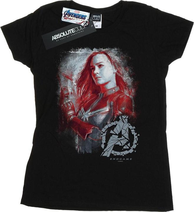 Avengers Endgame Captain TShirt aus gebürsteter Baumwolle (XXL)
