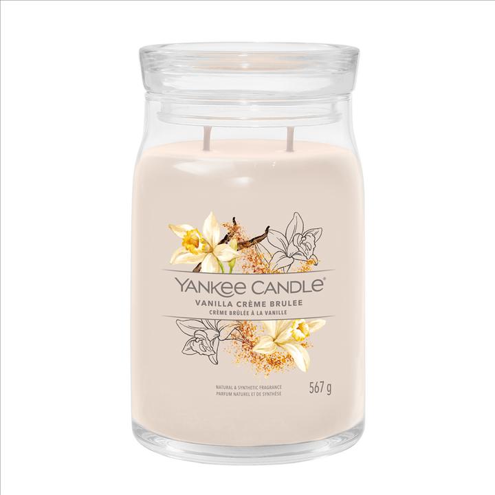 Actual product image Yankee Candle Duftkerze Vanilla Crème Brûlée Signature Large Jar