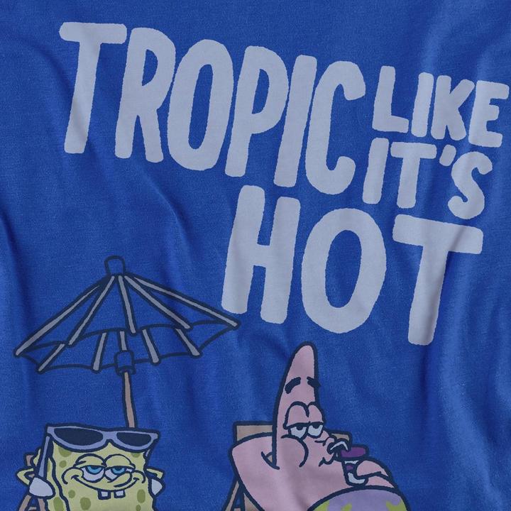 Immagine prodotto Spongebob Squarepants Tropic Like It's Hot Felpa Adulto Unisex (XL)