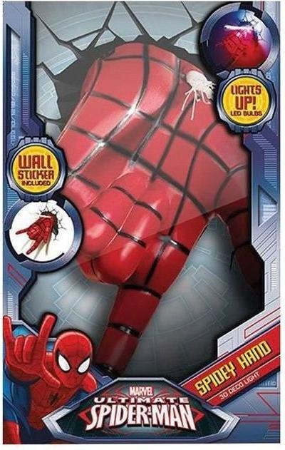 Image du produit 3Dlight Marvel - Ultimate Spider - Lampe LED 3D Main d'Homme 17 cm