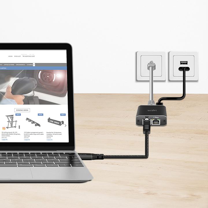 Produktbild LogiLink Netzwerkkabel (S/FTP, CAT6, 15 m)