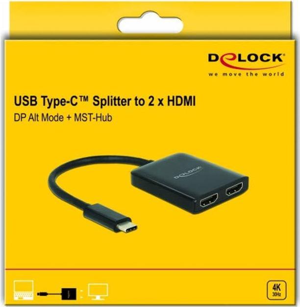 Produktbild Delock USB Typ-C zu (HDMI, 25 cm)