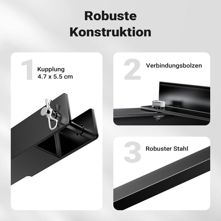 Produktbild Wiltec Schleppegge 190x98cm Wiesenegge Wiesenschleppe Rasentraktor Feldegge