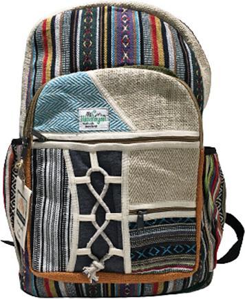 Bekos Grosser Rucksack aus Hanffaser Daypack