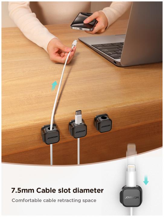 Productafbeelding Joyroom Magnetische kabelopberger Kabelbeheer