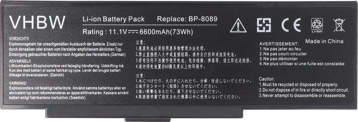 Actual product image Fujitsu-Siemens Battery Amilo K7600, K-7600, BP-88 (6 Cells, 4400 mAh)