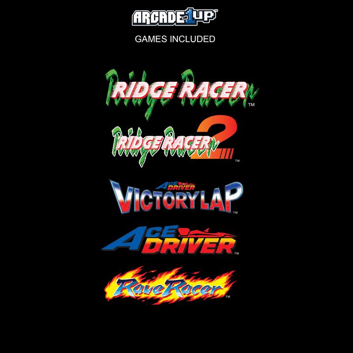 Actual product image Arcade1Up Ridge Racer