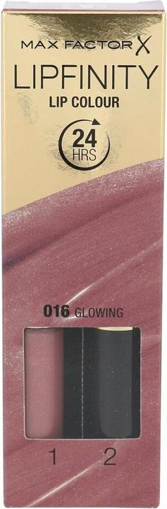 Actual product image Max Factor Lipfinity Lip Colour (016 Glowing)