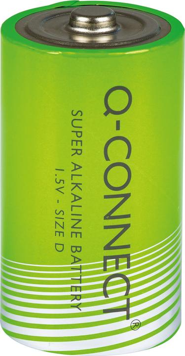 Produktbild Q-Connect Alkaline (2 Stk., D, 12500 mAh)