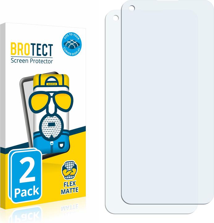 Actual product image BROTECT Full-Cover Protector Matte (2 Piece, OnePlus North 2T 5G)
