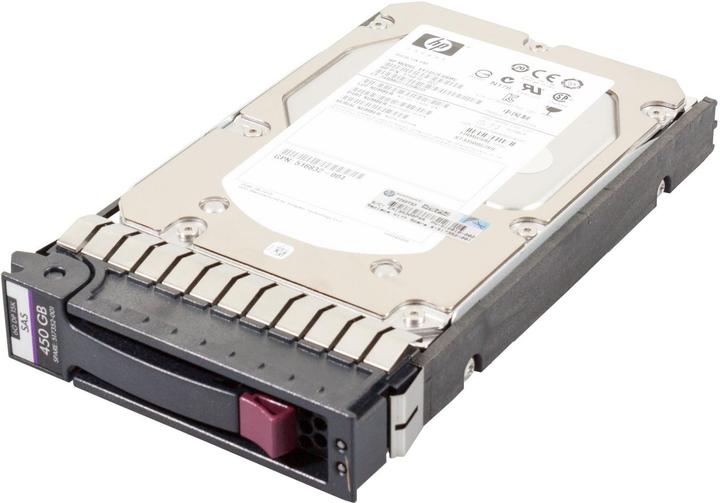Productafbeelding HPE HP ent 450GB 15K 3,5" 6G SAS DP HDD (0.45 TB, 3.5")