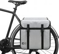 Lastpak Sacoche de vélo double 46 litres bisonyl nardo gri (46 l, Sacoches)