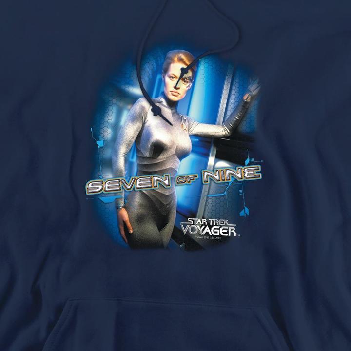 Immagine prodotto Seven of Nine Felpa con Cappuccio Uomo (L)
