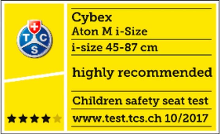 Actual product image Cybex Aton M i-Size (Baby car seat, ECE R129/i-Size Standard)