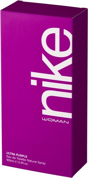 Actual product image Nike Ultra Purple Woman EDT spray 100ml (Eau de toilette, 100 ml)