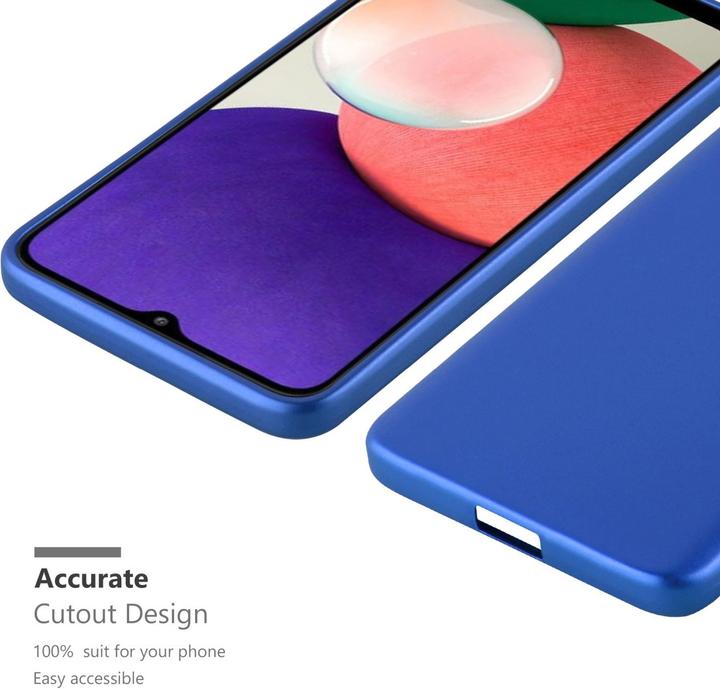 Produktbild Cadorabo TPU Matt Metallic Hülle (Samsung Galaxy A22 5G)