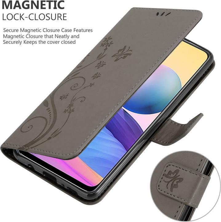 Image du produit Cadorabo Housse Flower Book (Xiaomi Poco M3 Pro 5G, Xiaomi Redmi Note 10 5G)