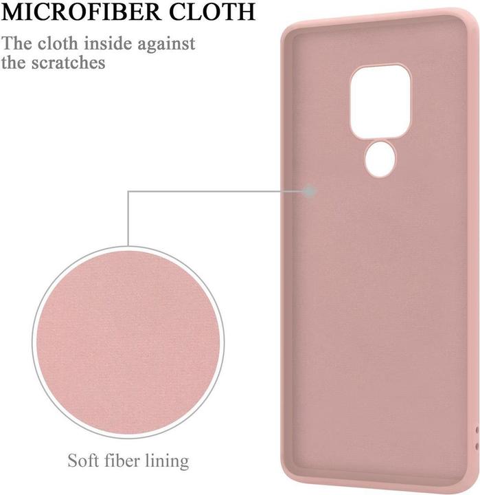 Image du produit Cadorabo Coque TPU Liquid Ring Silicone Case (Mate 20)