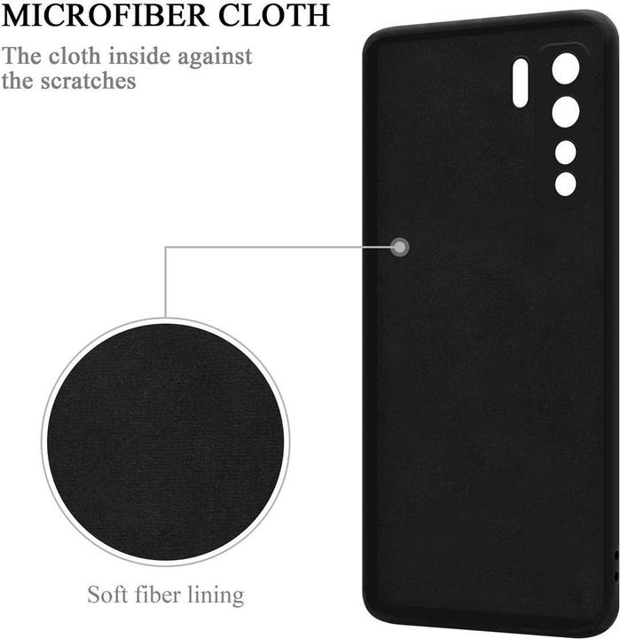 Actual product image Cadorabo Bumper TPU Liquid Ring Silicone Case (Huawei Nova 7i, Huawei P40 Lite, Huawei Nova 6 SE)