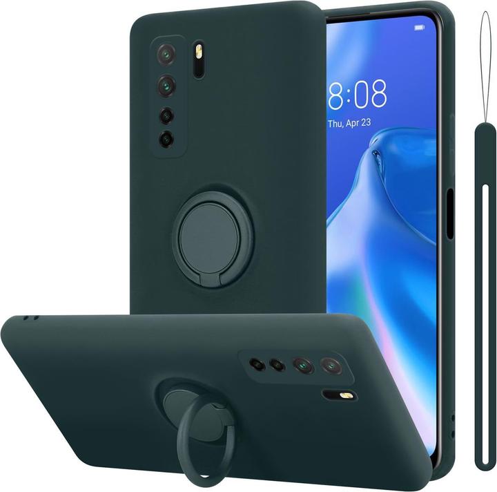 Image du produit Cadorabo Coque TPU Liquid Ring Silicone Case (Huawei Nova 6 SE, Huawei P40 Lite, Huawei Nova 7i)