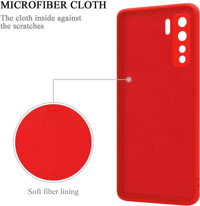 Image du produit Cadorabo Coque TPU Liquid Ring Silicone Case (Huawei P40 Lite, Huawei Nova 6 SE, Huawei Nova 7i)