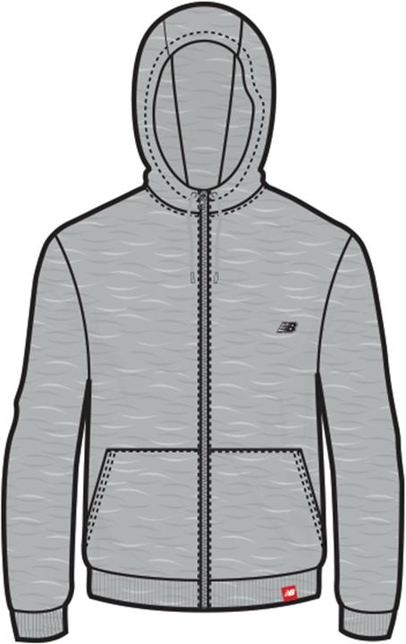 Immagine prodotto New Balance W NB Felpa con cappuccio con logo piccolo (S)